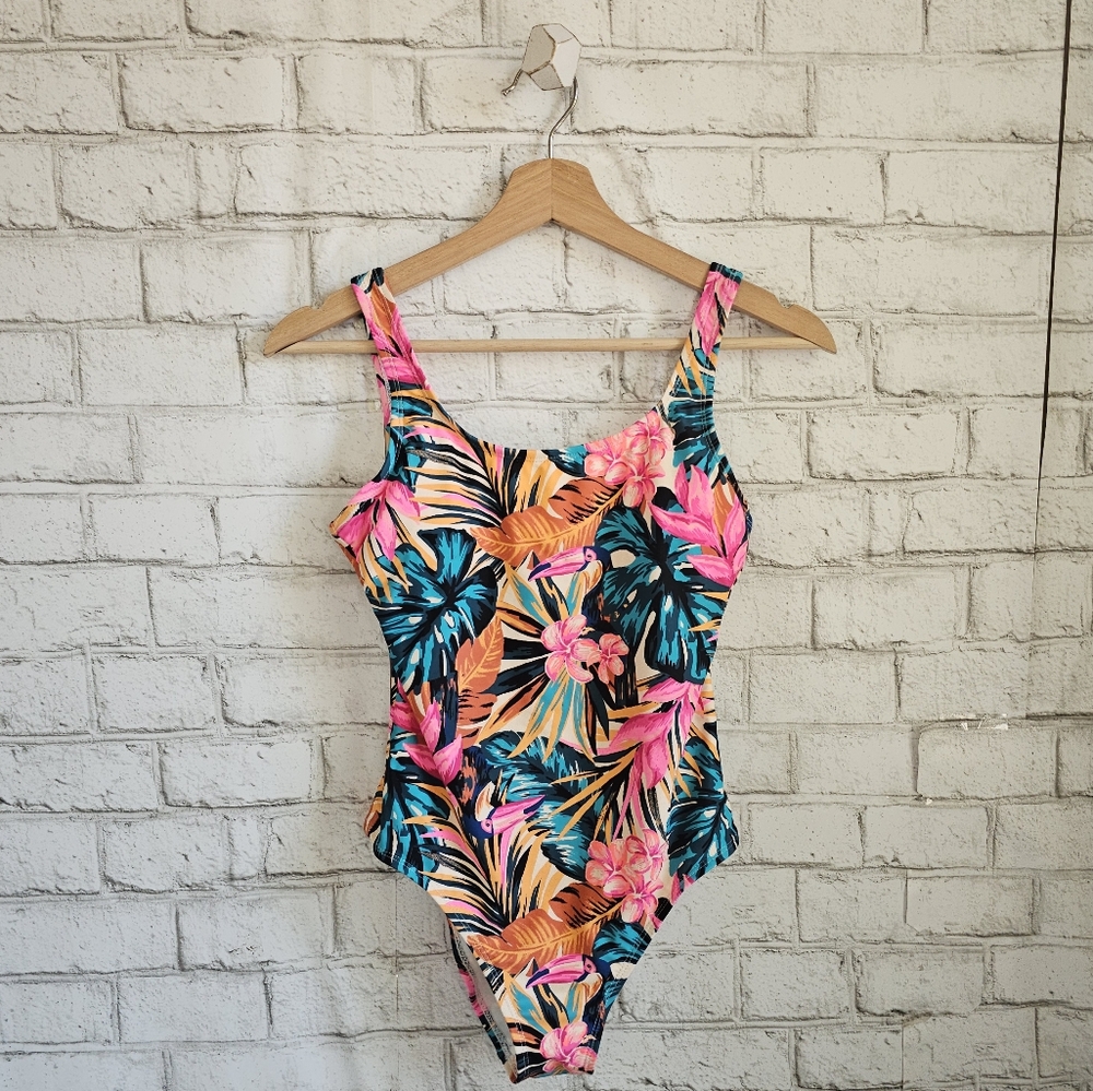 ☆ DECREE Tropical One Piece Swimsuit